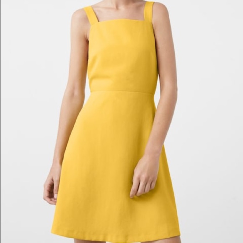 Mango Side Slit Dress